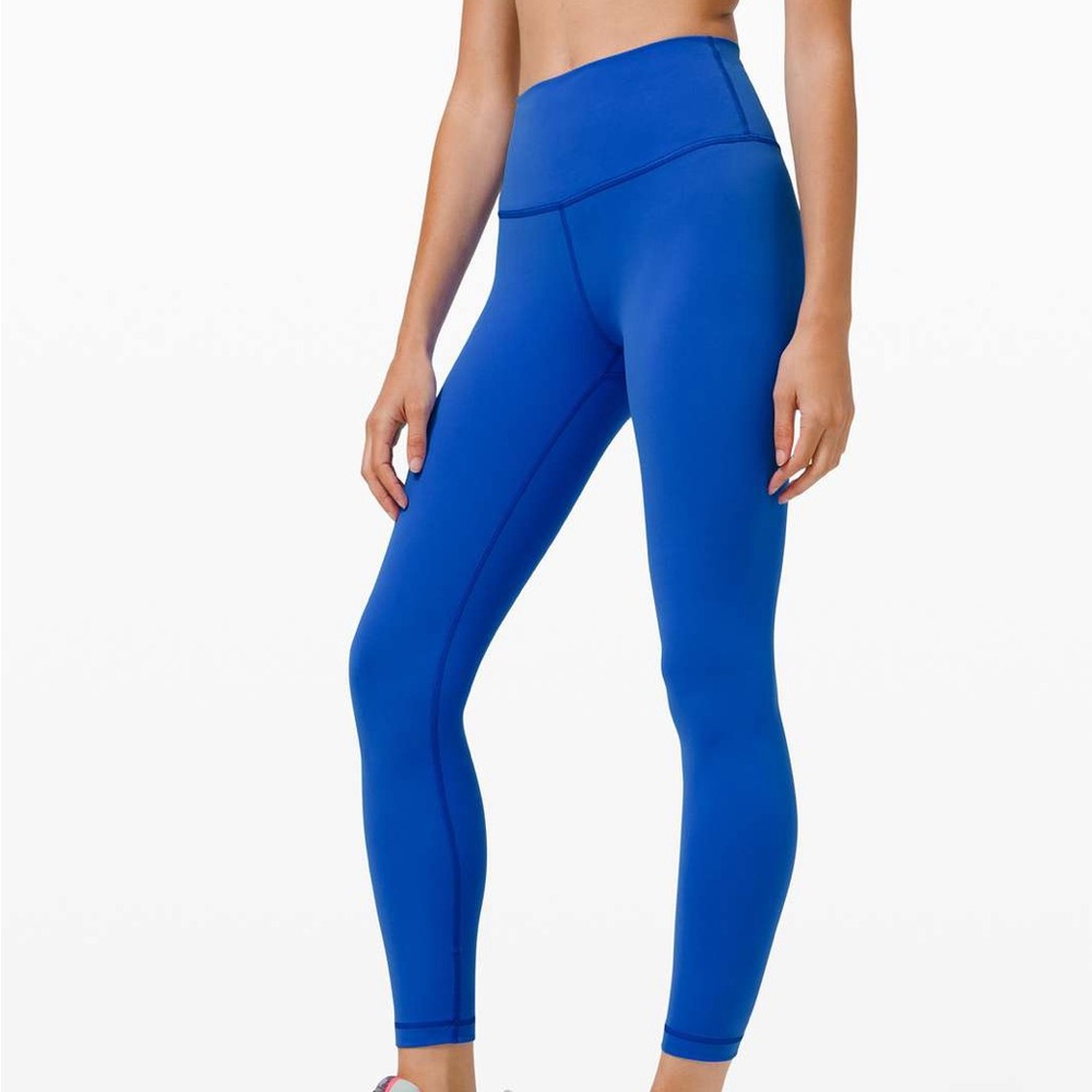 Lululemon High-Rise Leggings – Cobalt Blue – Size 12